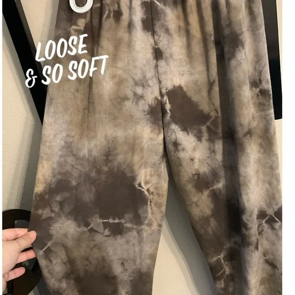 Charcoal/brown Baby French Terry Sweatpants - Picture 14 of 15